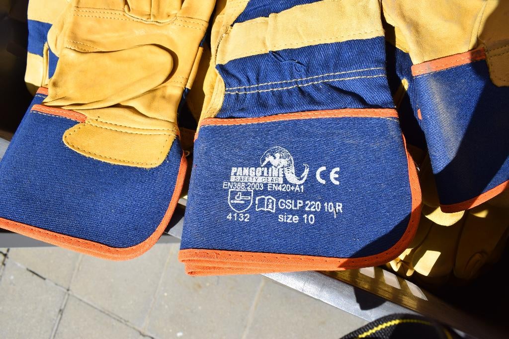 gant de travail en cuir M10 / vendu par 10 pièces - neuf, Enlèvement, Neuf