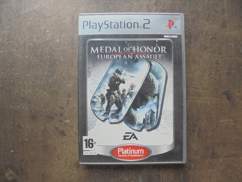 Medal Of Honor European Assault voor PS2 (zie foto's), Consoles de jeu & Jeux vidéo, Shooter, Enlèvement ou Envoi, 1 joueur, À partir de 16 ans