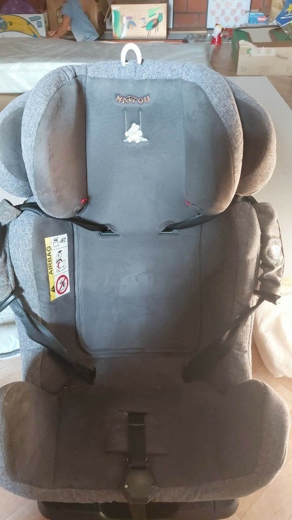 Autostoel Nattou, Verstelbare rugleuning, 0 t/m 18 kg, Zo goed als nieuw, Isofix