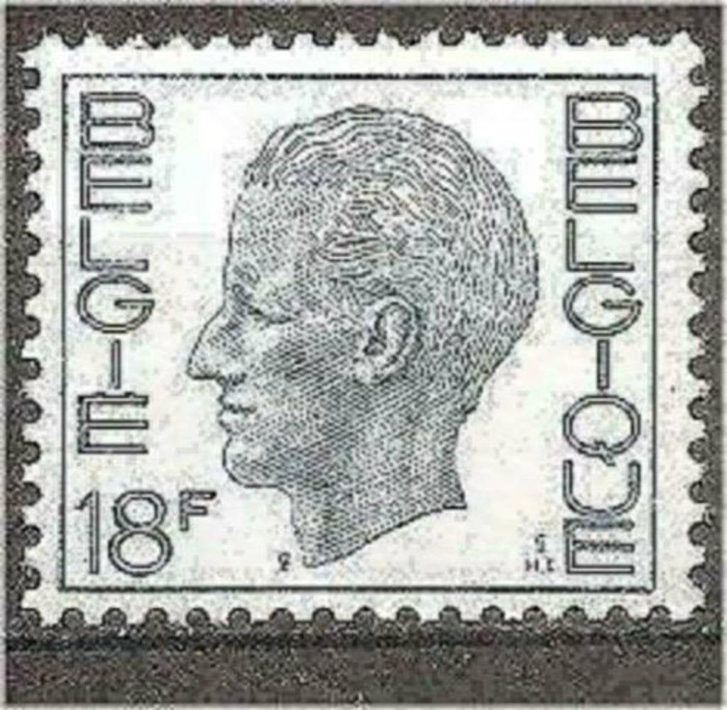 Belgie 1971 - Yvert/OBP 1586 - Koning Boudewijn - 18 F. (PF), Verzenden, Postfris, Postfris, Koninklijk huis
