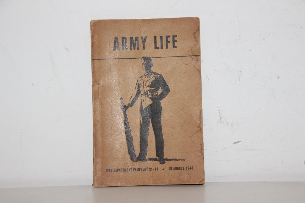 US WW2 "Army life" 1944, Collections, Envoi, Armée de terre, Livre ou Revue