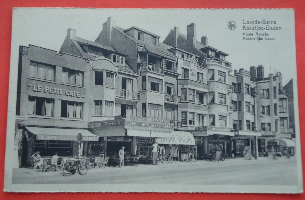 Koksijde a/ Zee - Coxyde s/Mer Koninklijke baan, Verzamelen, Ophalen of Verzenden, 1920 tot 1940, Ongelopen, West-Vlaanderen