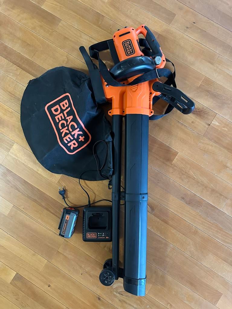 Black+Decker 36V Brushless 3-en-1 : Kit Complet + Chargeur, Enlèvement, Utilisé, Batterie