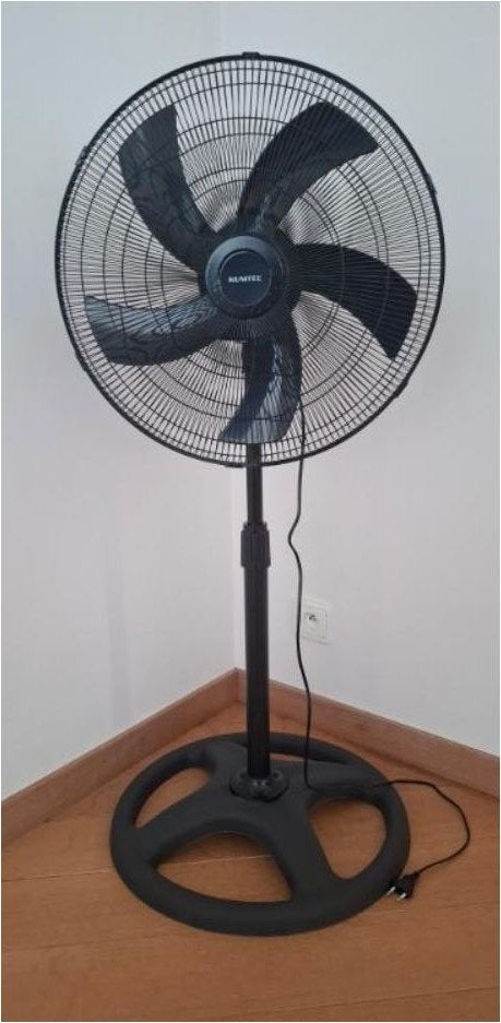 Krachtige staan of statief Ventilator 60 Watt Nieuw !!, Ophalen of Verzenden, Nieuw, Statiefventilator