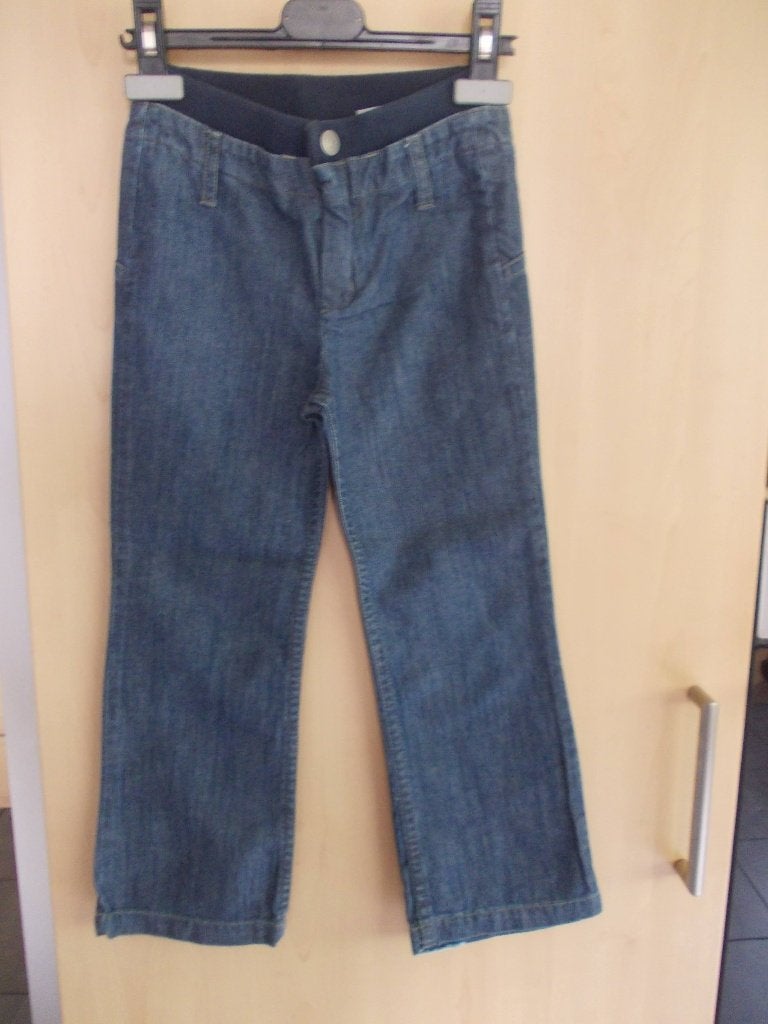 Jeansbroek IKKS en Broeken JBC en Tintin. maat 116. Meisje., Broek, IKKS., Meisje, Ophalen of Verzenden