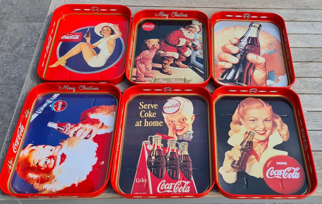 Coca-Cola metalen dienbladen, Enlèvement