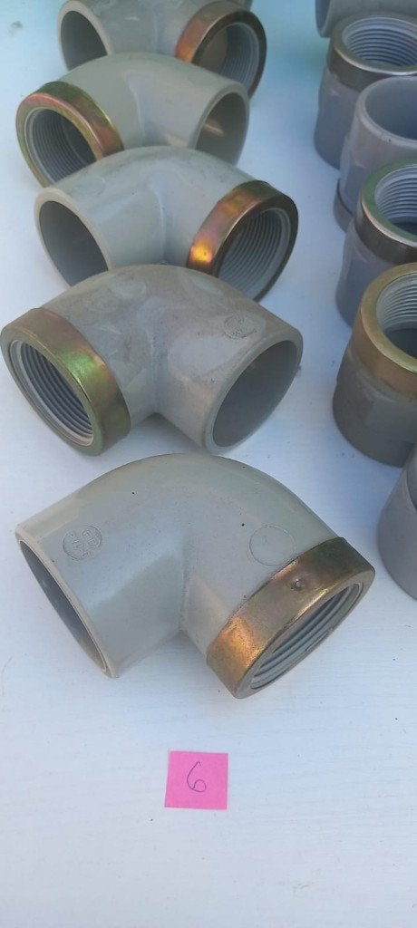 PVC-C drukfittingen 50 mm (35stuks), Ophalen, Nieuw, Overige typen