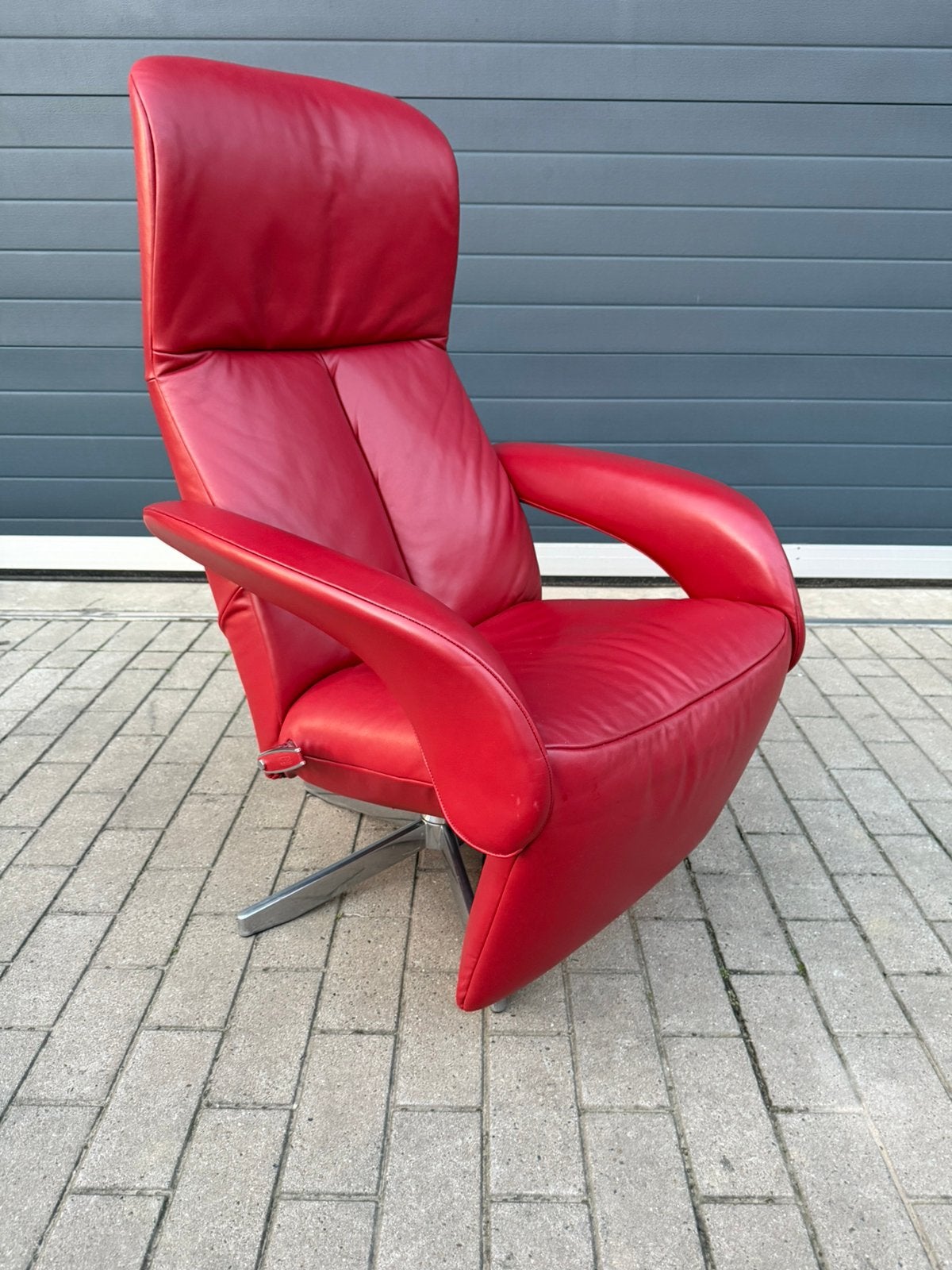 Récent Jori Symphony relax Medi Mono-move, cuir rouge, Maison & Meubles, Enlèvement ou Envoi, Durlet leolux rolf benz stressless natuzzi xooon hukla himolla