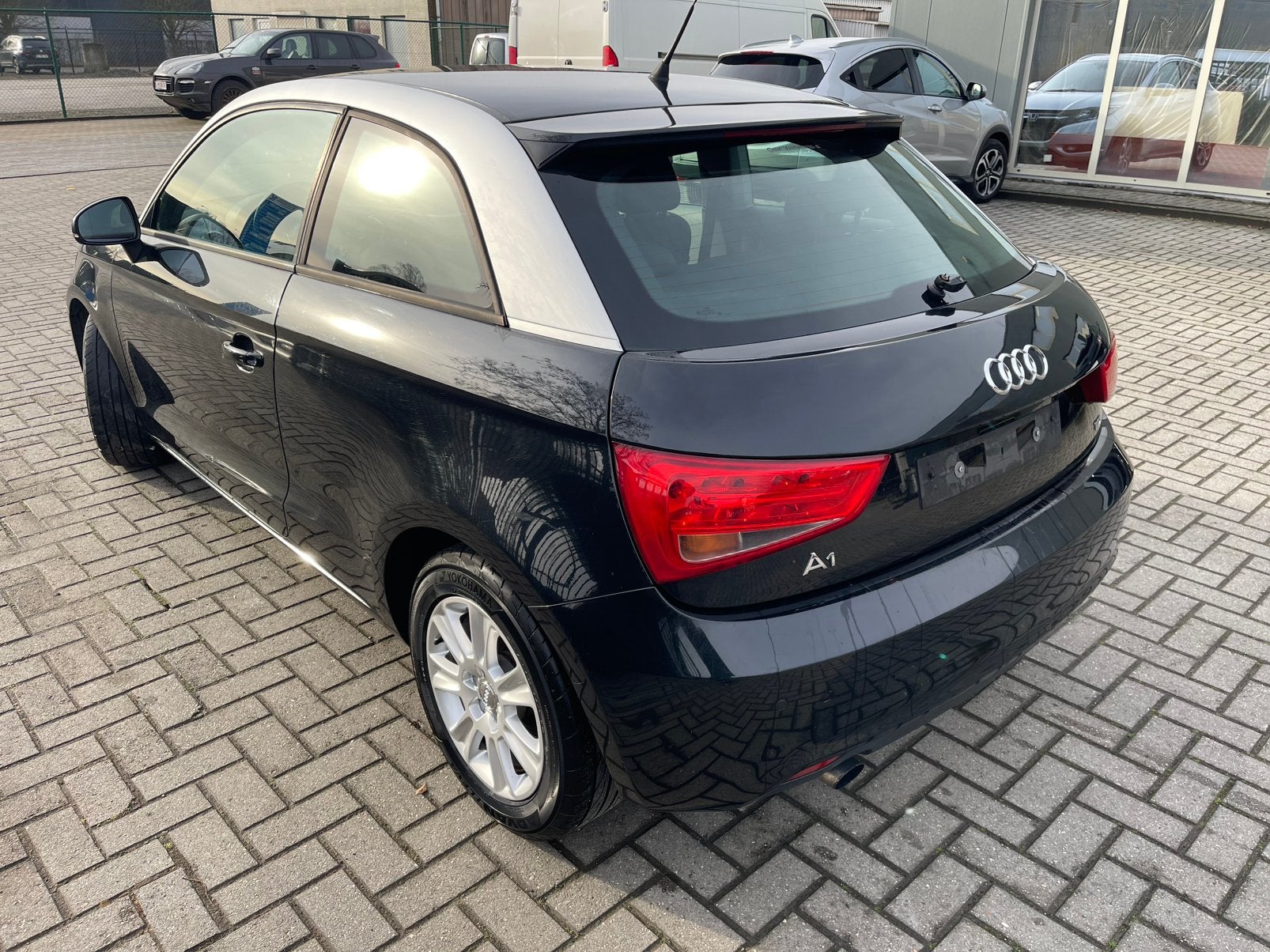 A1 1.6 TDi AIRCO/3drs, Auto's, Audi, Euro 5, Stof, A1, Zwart