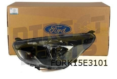 Ford Ka+ (-4/18) koplamp Links (zwart) Origineel!  2046799, Auto-onderdelen, -, Verzenden, -, Nieuw