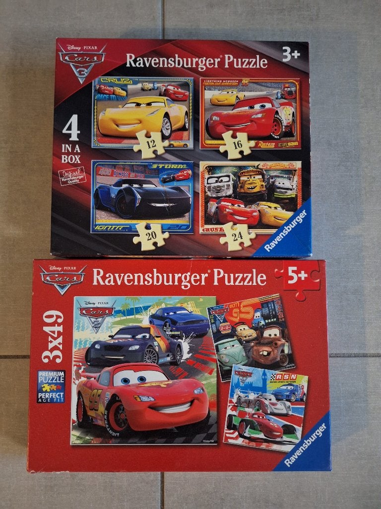 Puzzels Cars, Enlèvement ou Envoi, Utilisé