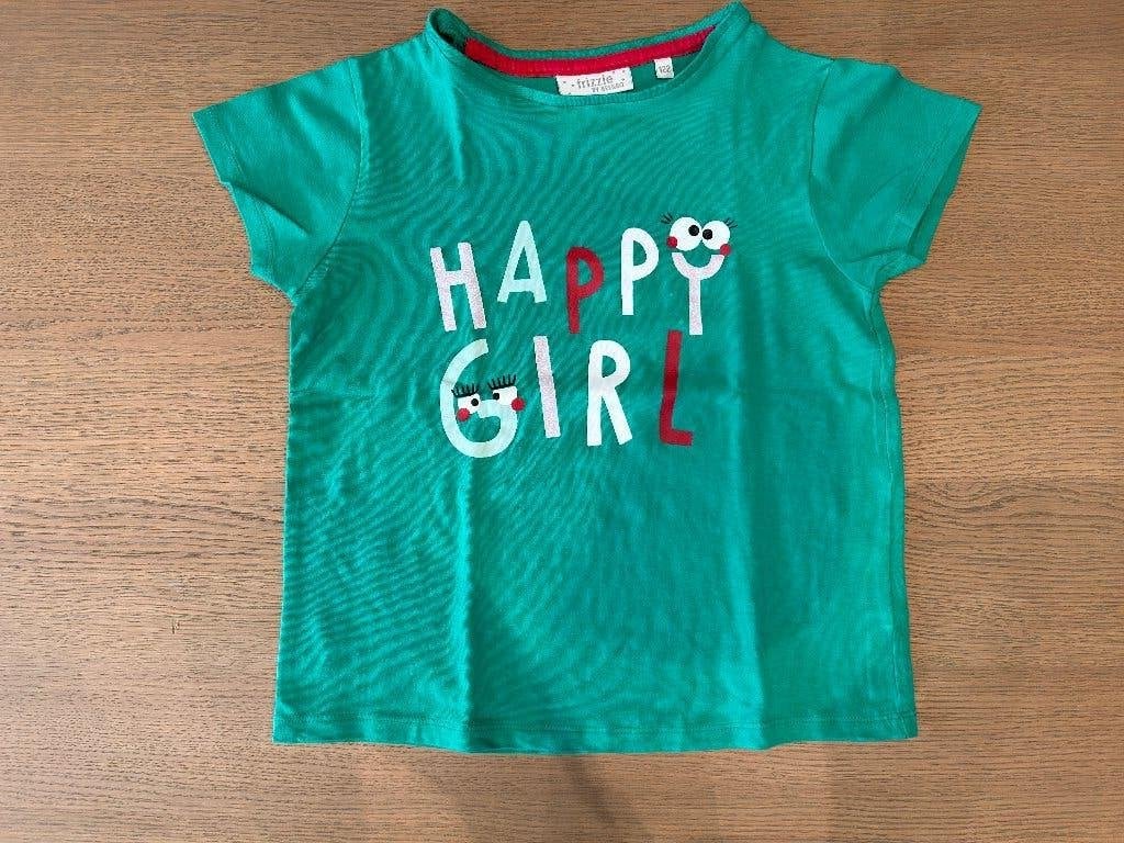 T-shirt meisje 122 - 7 jaar, Enfants & Bébés, Vêtements enfant | Taille 122, Enlèvement ou Envoi, Chemise ou À manches longues