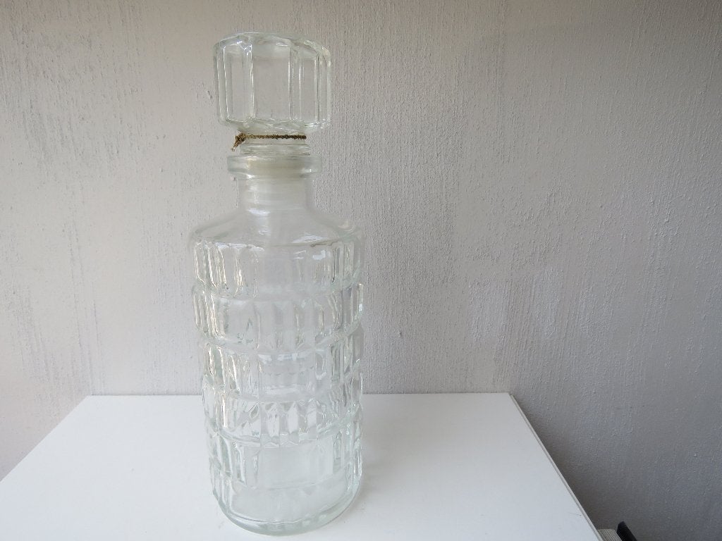 Karaf Lever Verrerie Belge , jaren 60, Ophalen of Verzenden