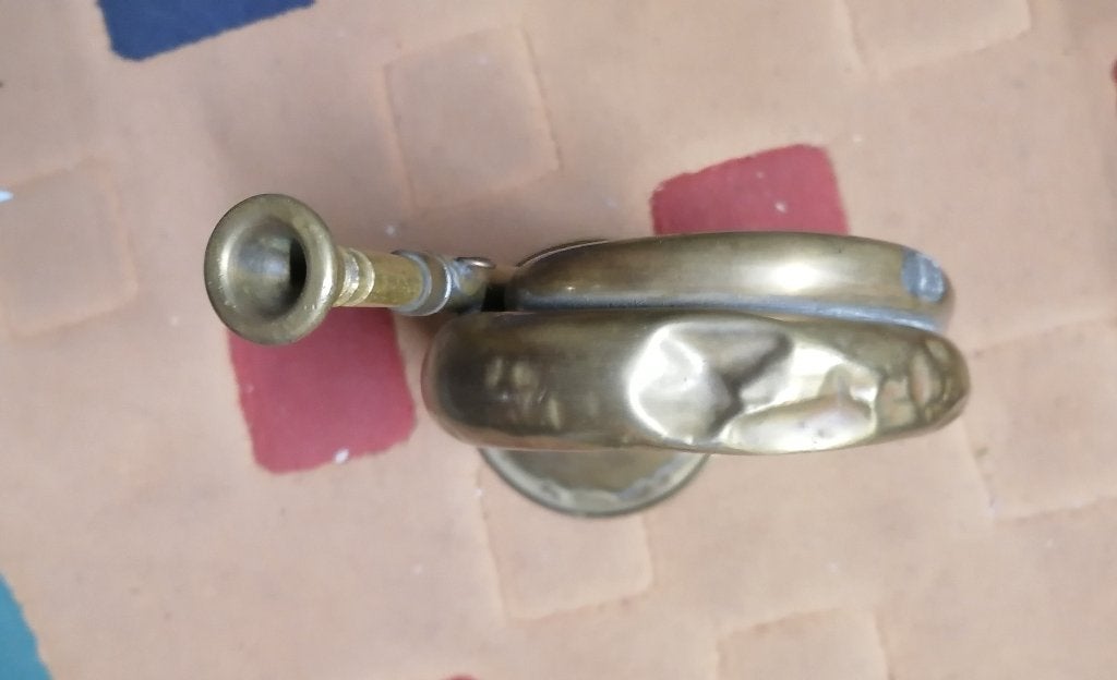 Bugel, bugel, blaasinstrument, blaasmuziek, WO2, WO1, Verzenden, Gebruikt, Overige typen