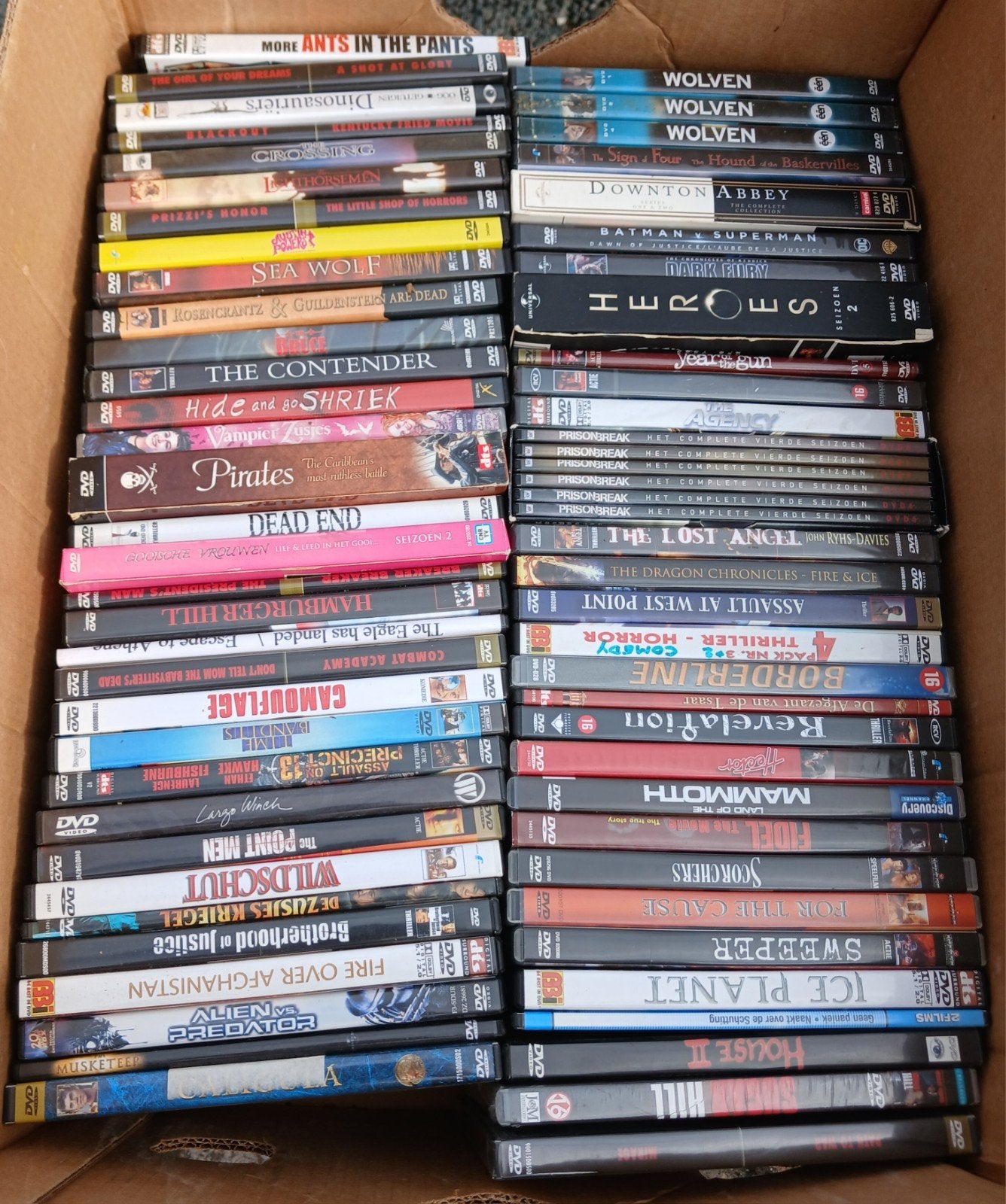 Grote collectie dvd’s en dvd-boxsets! +350 Stuks !!!!!, Ophalen