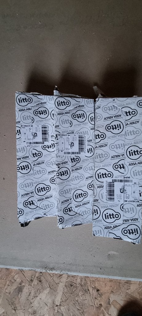 Litto deursloten, Ophalen of Verzenden, Nieuw, Inox, Slot