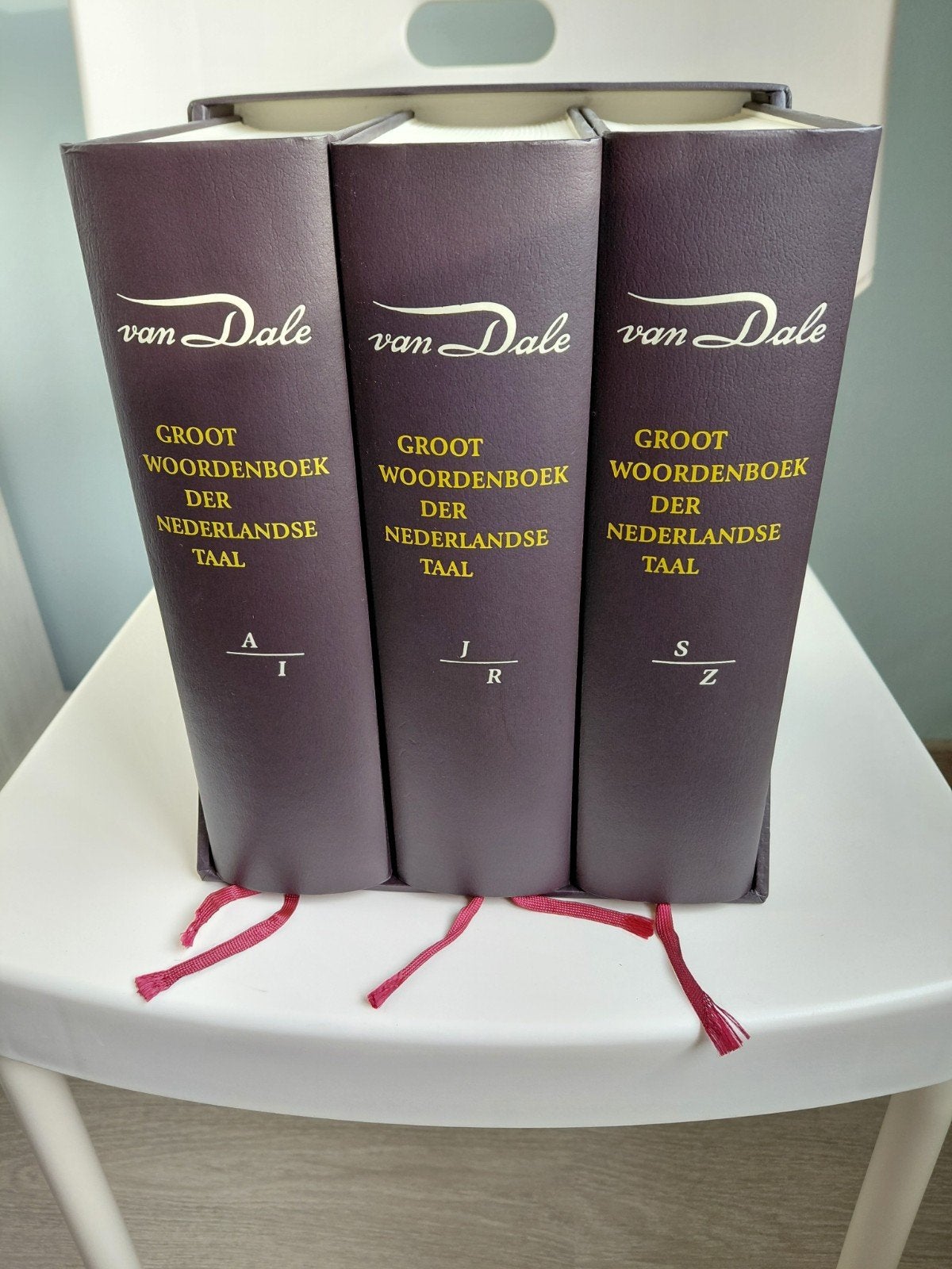 Van Dale groot woordenboek der Nederlandse taal 3 delen, Livres, Dictionnaires, Néerlandais, Comme neuf, Enlèvement, Van Dale