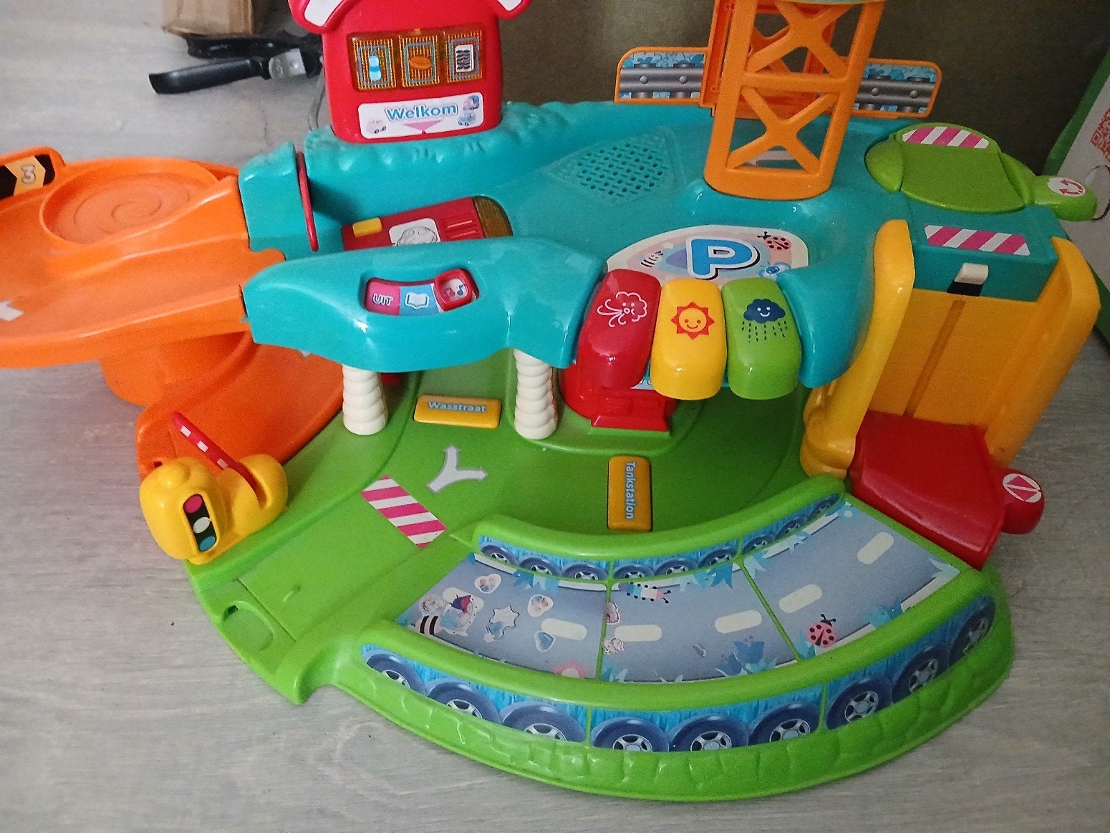 Vtech toet toet auto's, Ophalen