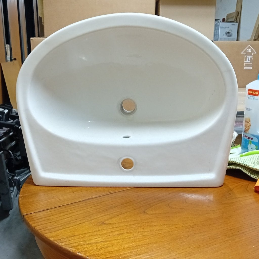 Witte lavabo in perfecte staat!, Enlèvement, Comme neuf, Lavabo