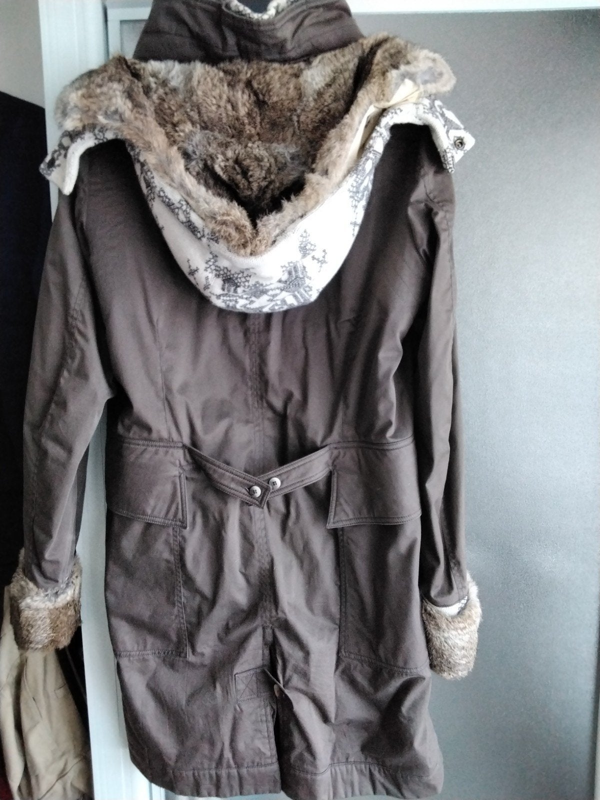 Wintervest dames  cash te betalen, Ophalen, Gedragen, Maat 46/48 (XL) of groter, Bruin