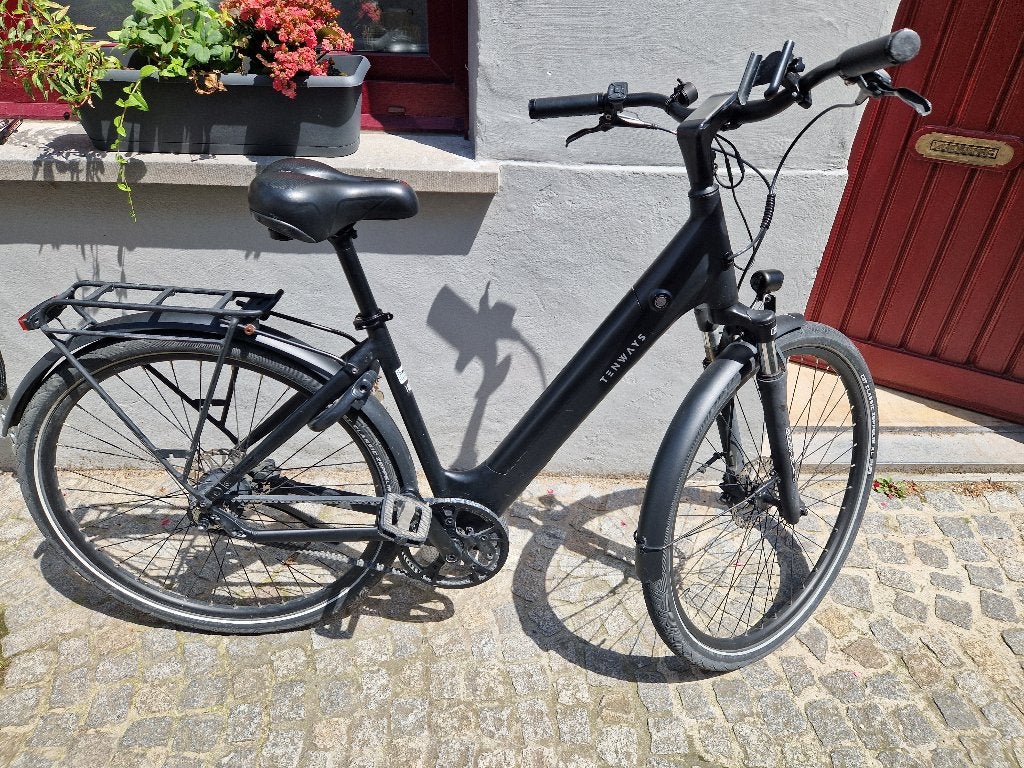 Tenways electrische fiets, Vélos & Vélomoteurs, Vélos électriques, Comme neuf, 47 à 51 cm, 50 km par batterie ou plus, Enlèvement