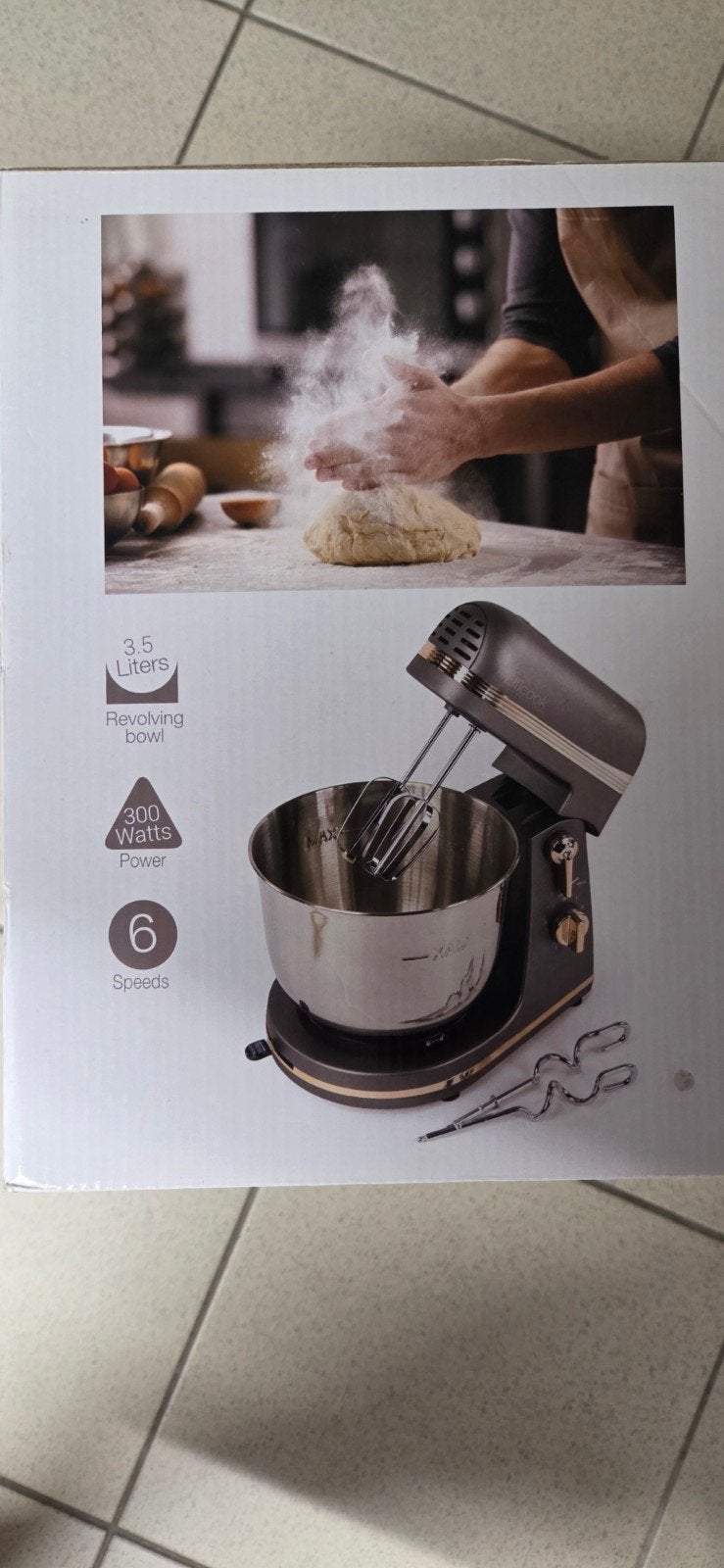 robot mixer, Ophalen, Nieuw, Vaatwasserbestendig, 3 snelheden of meer