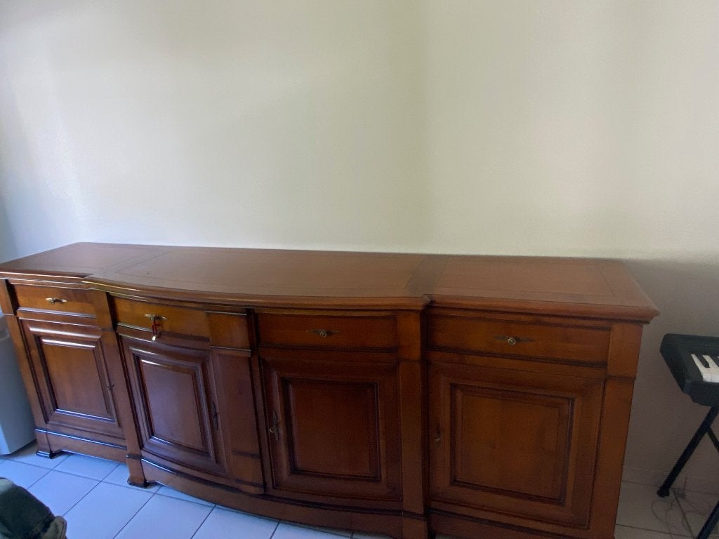 bahut en acajou, Maison & Meubles, 3 ou 4 tiroirs, Comme neuf, Enlèvement, 50 à 100 cm
