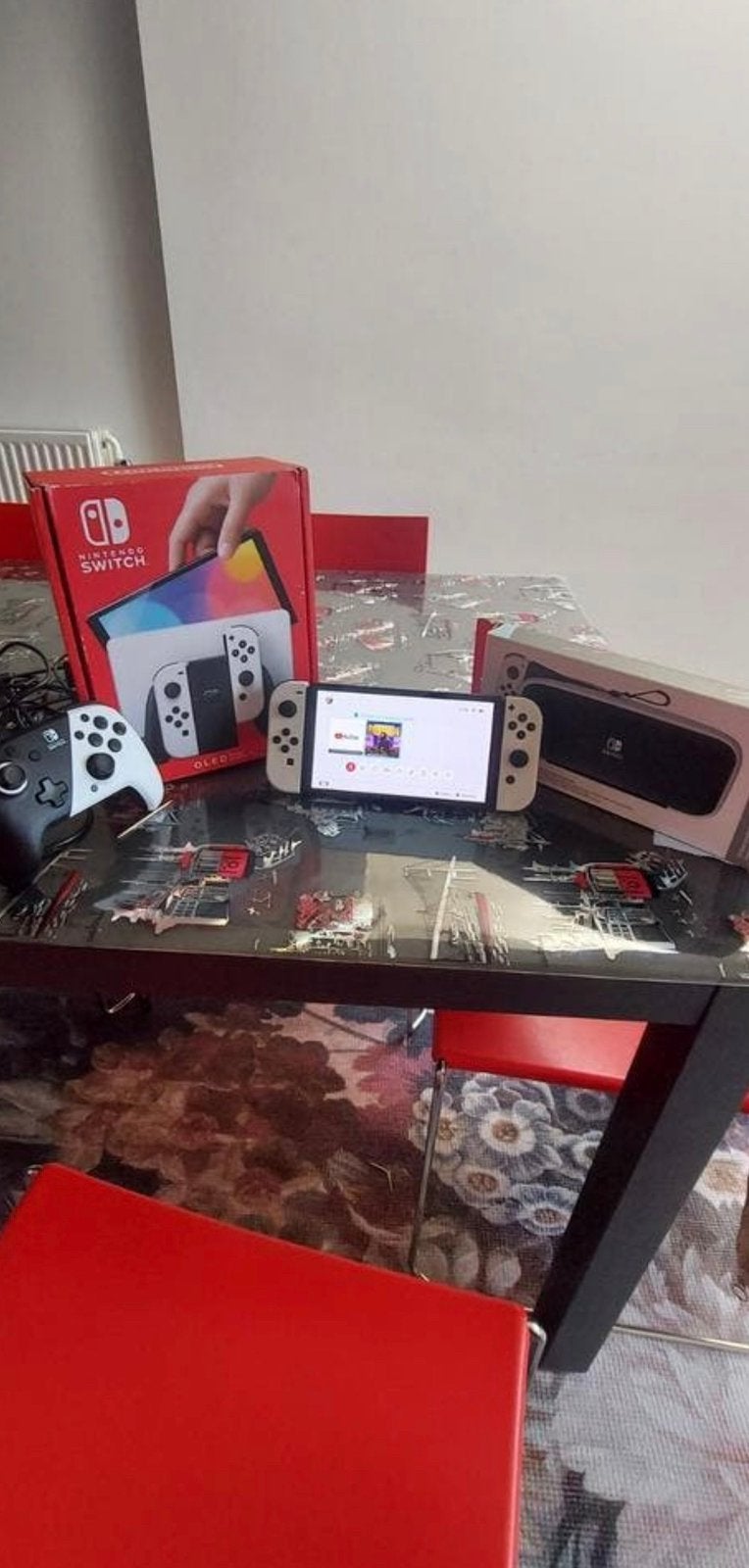 Nintendo switch oled top staat, Games en Spelcomputers, Ophalen, Zo goed als nieuw