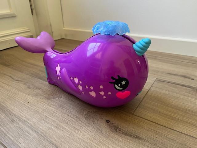 Speelset Polly Pocket Narwal boot, Enlèvement, Comme neuf, Garçon ou Fille
