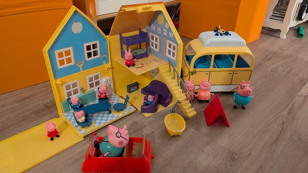 Peppa Pig Kampeerwagen, Huis en Auto, Ophalen