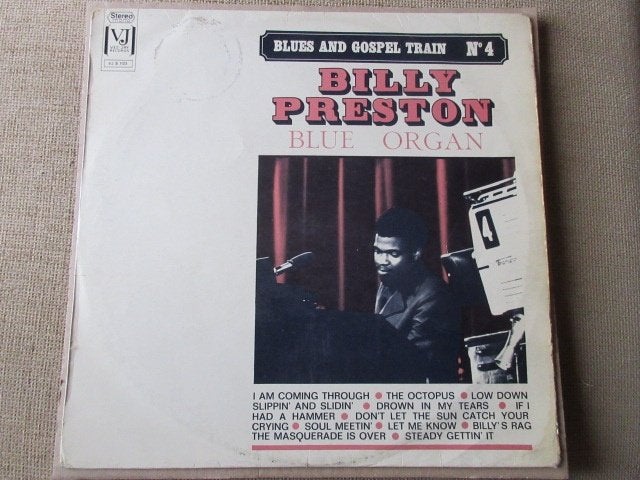 LP Original Billy Preston Blue Organ, 12 pouces, Utilisé, 1960 - 1969, R&B et Soul