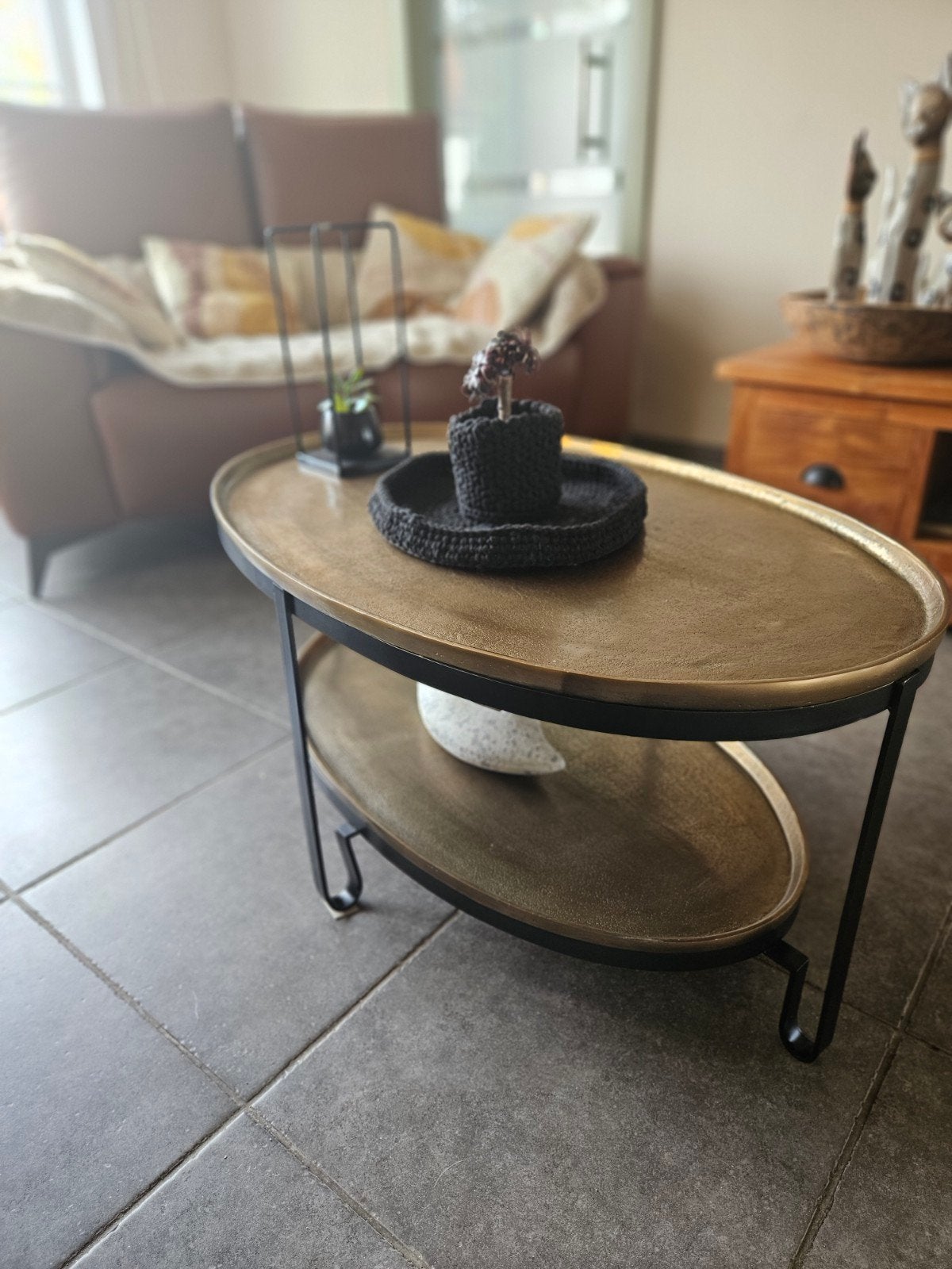 industrieel salontafel, Huis en Inrichting, Ophalen