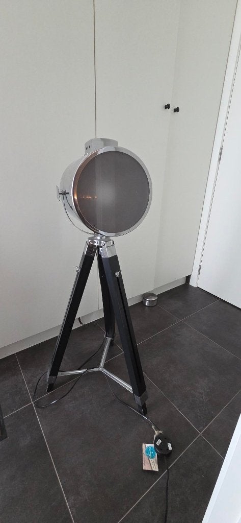 Staande lamp - Spot, Ophalen, Overige materialen, 100 tot 150 cm, E27 (groot)