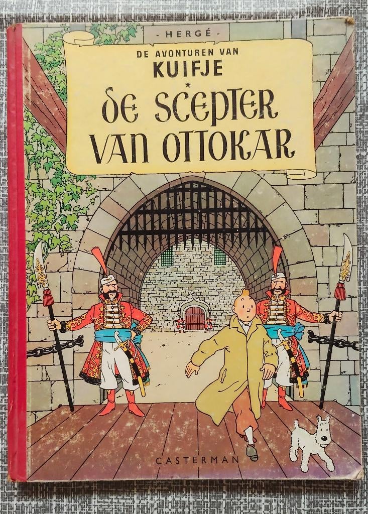 Kuifje , De Scepter Van Ottokar, Boeken, Eén stripboek, Ophalen of Verzenden, Gelezen, Herge