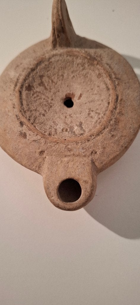 Lampe à huile romaine en terre cuite, Envoi