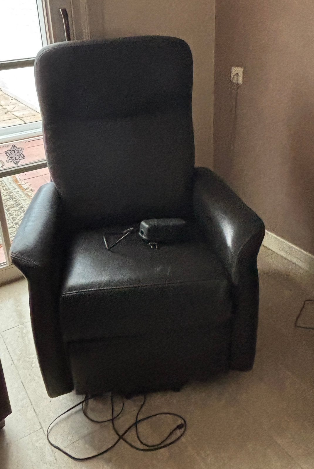 Elektrische relax zetel, Maison & Meubles, Fauteuils, Enlèvement, Comme neuf