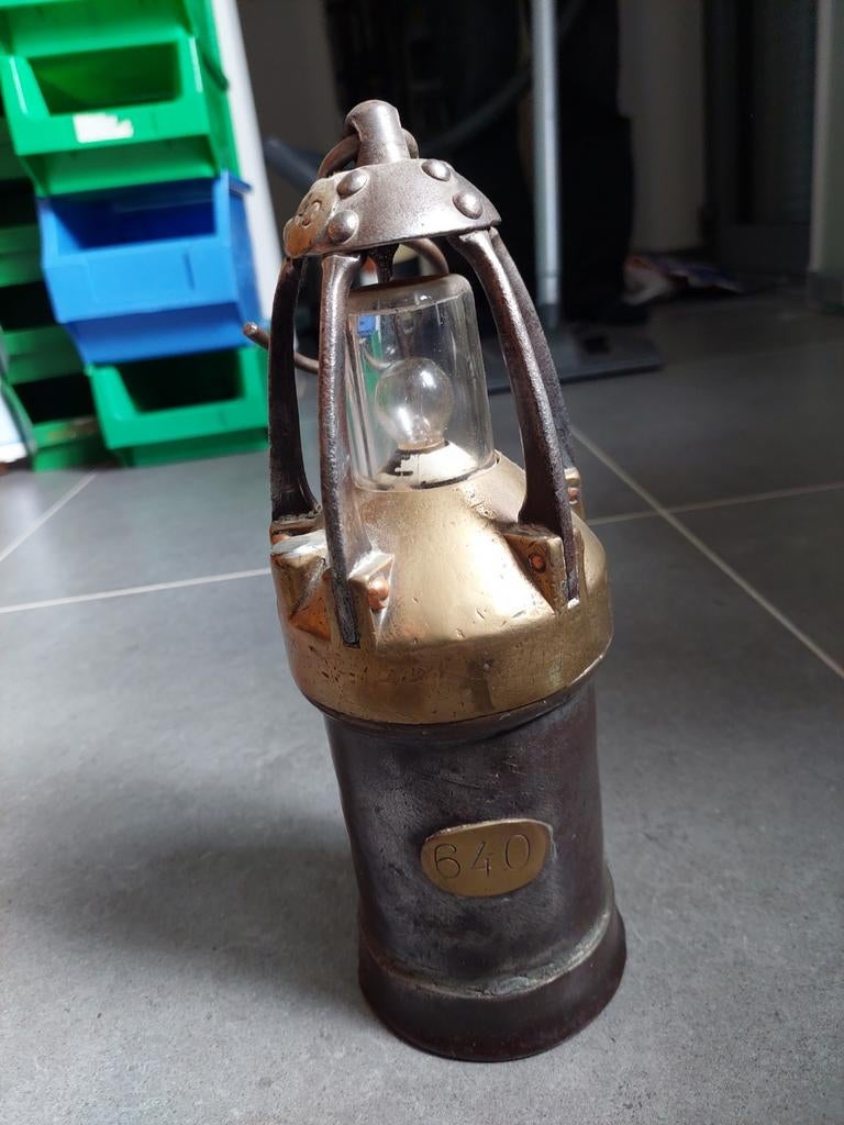 Mijnwerkerslamp, Antiquités & Art, Enlèvement