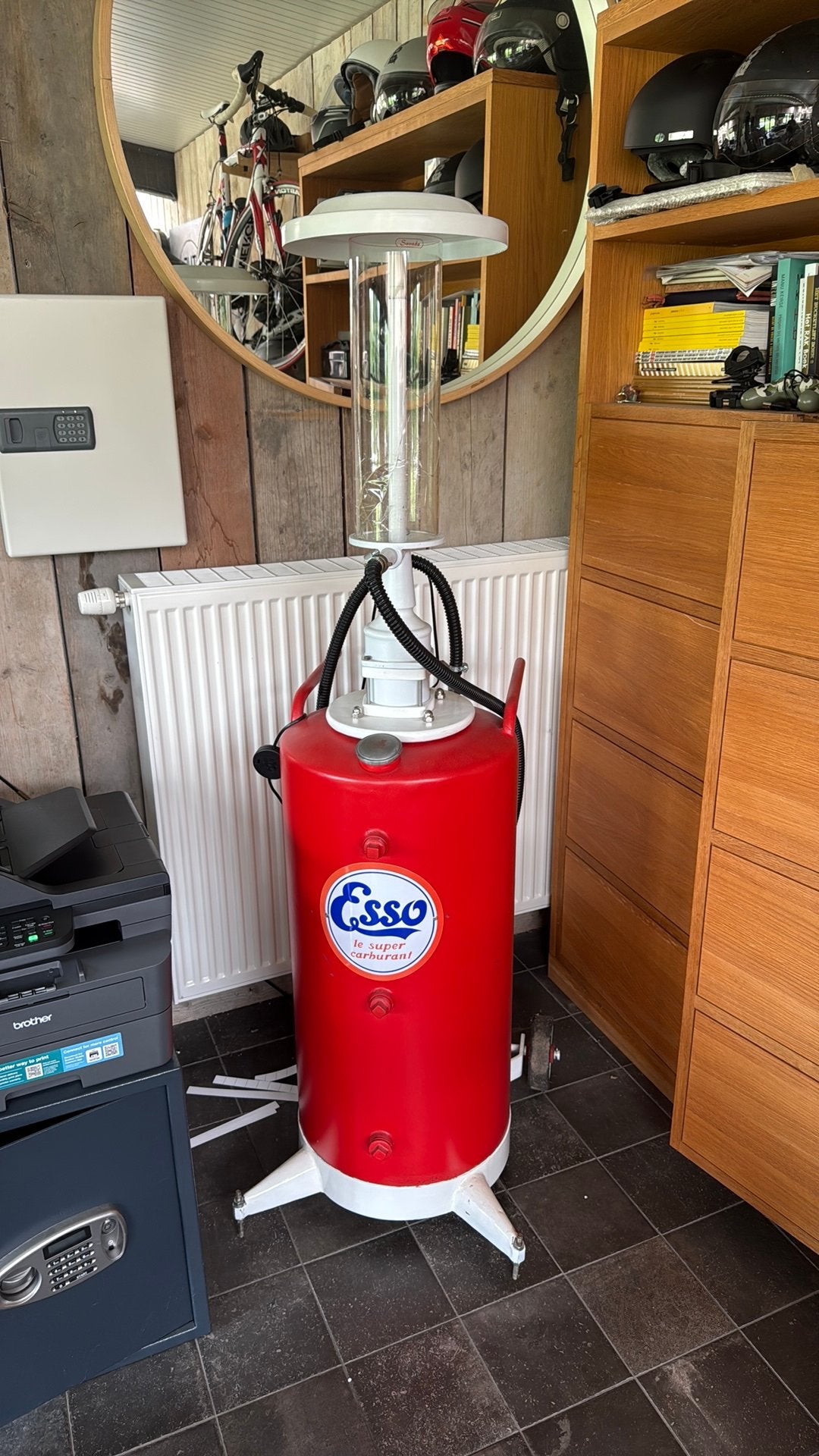 Vintage 2takt pomp (nu lamp), Verzamelen, Ophalen, Gebruikt