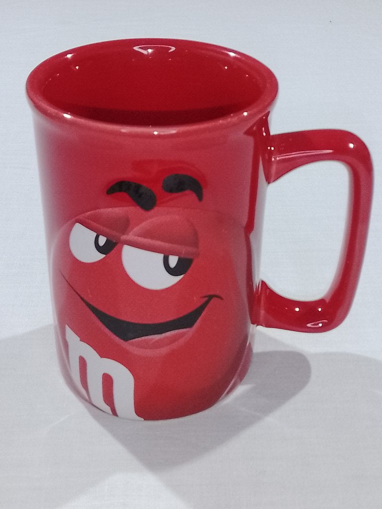 M&M’S Red Character Mok – 3D/Reliëf – Raised M&M –  Mars In, Collections, Marques & Objets publicitaires, Enlèvement ou Envoi