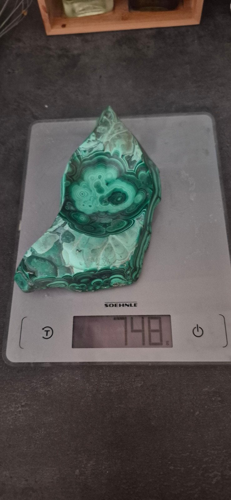 Vide poche en malachite, Collections, Minéraux & Fossiles, Enlèvement ou Envoi