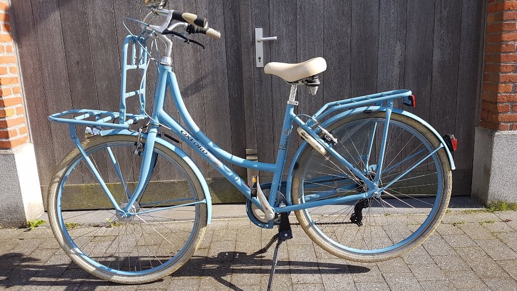meisjesfiets, Fietsen en Brommers, Gebruikt, Velgrem, Oxford, Handrem