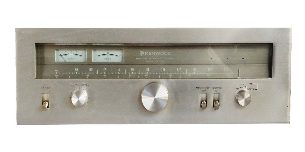 Kenwood vintage analoge Stereo Tuner, Ophalen, Gebruikt, Analoog