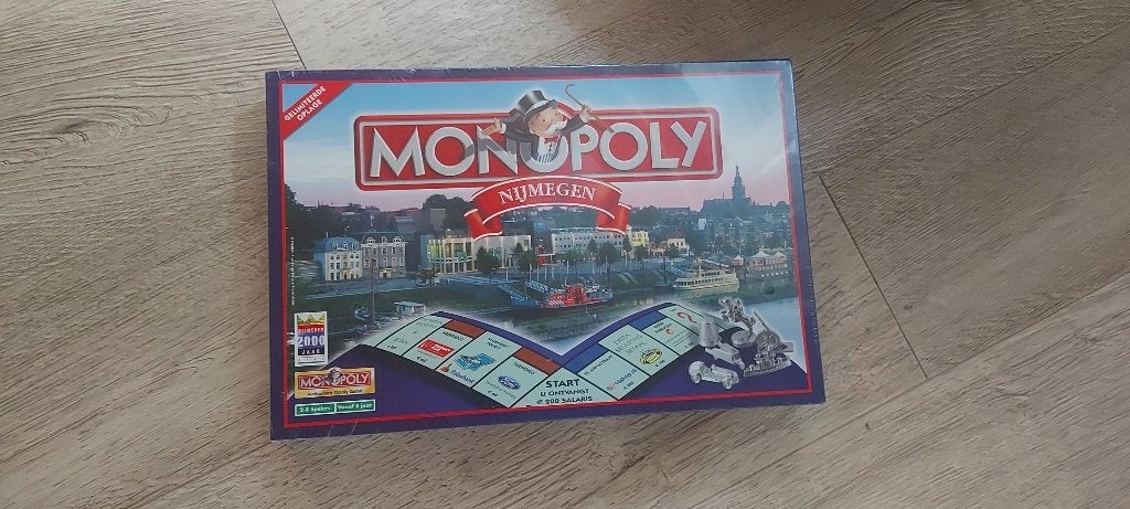 sceau de jeu de société Monopoly Nijmegen Monopolie, 1 ou 2 joueurs, Enlèvement ou Envoi, Neuf, Monopooly