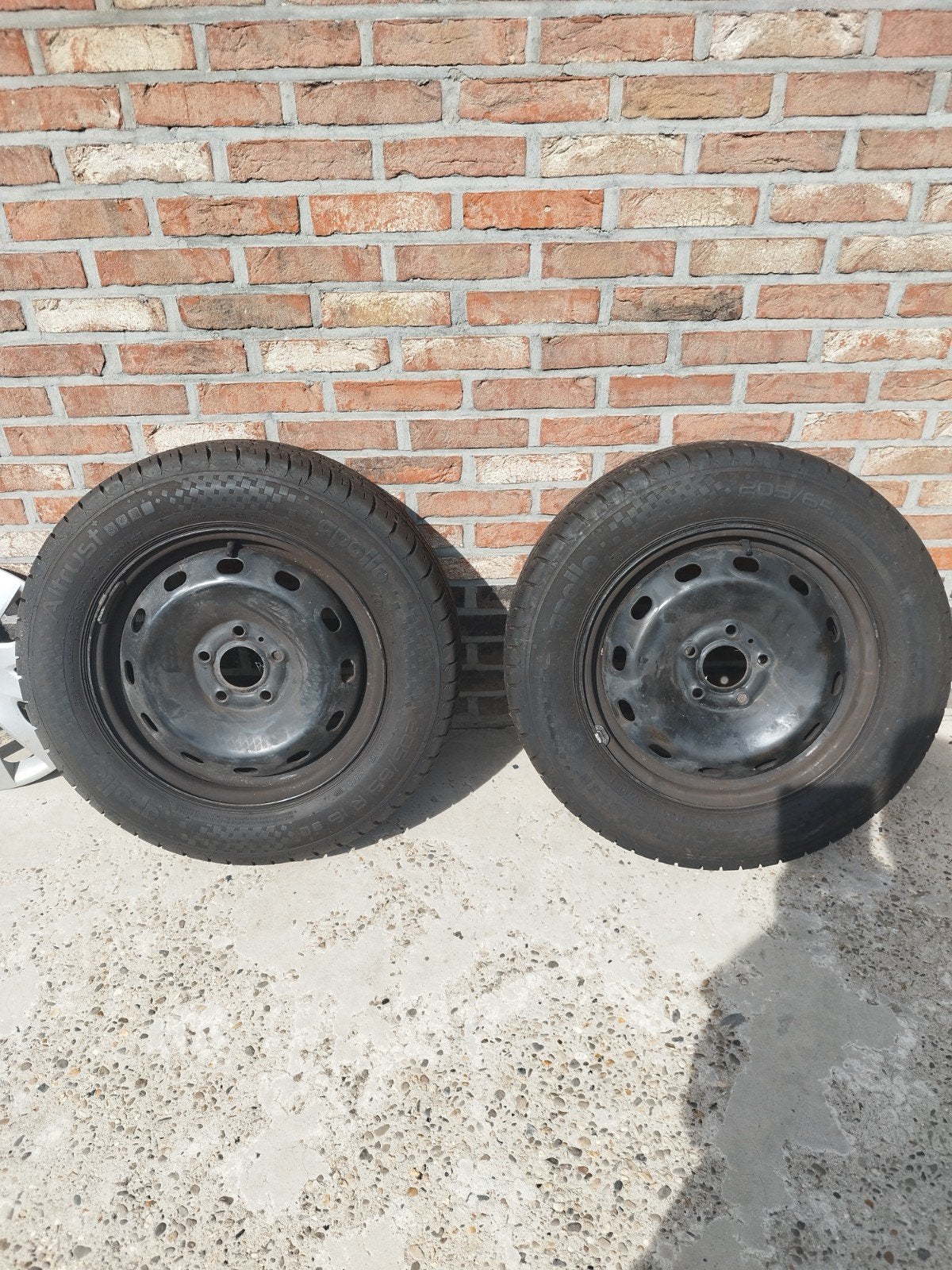 velgen met goede banden, Auto-onderdelen, Ophalen, 16 inch, Banden en Velgen, 205 mm
