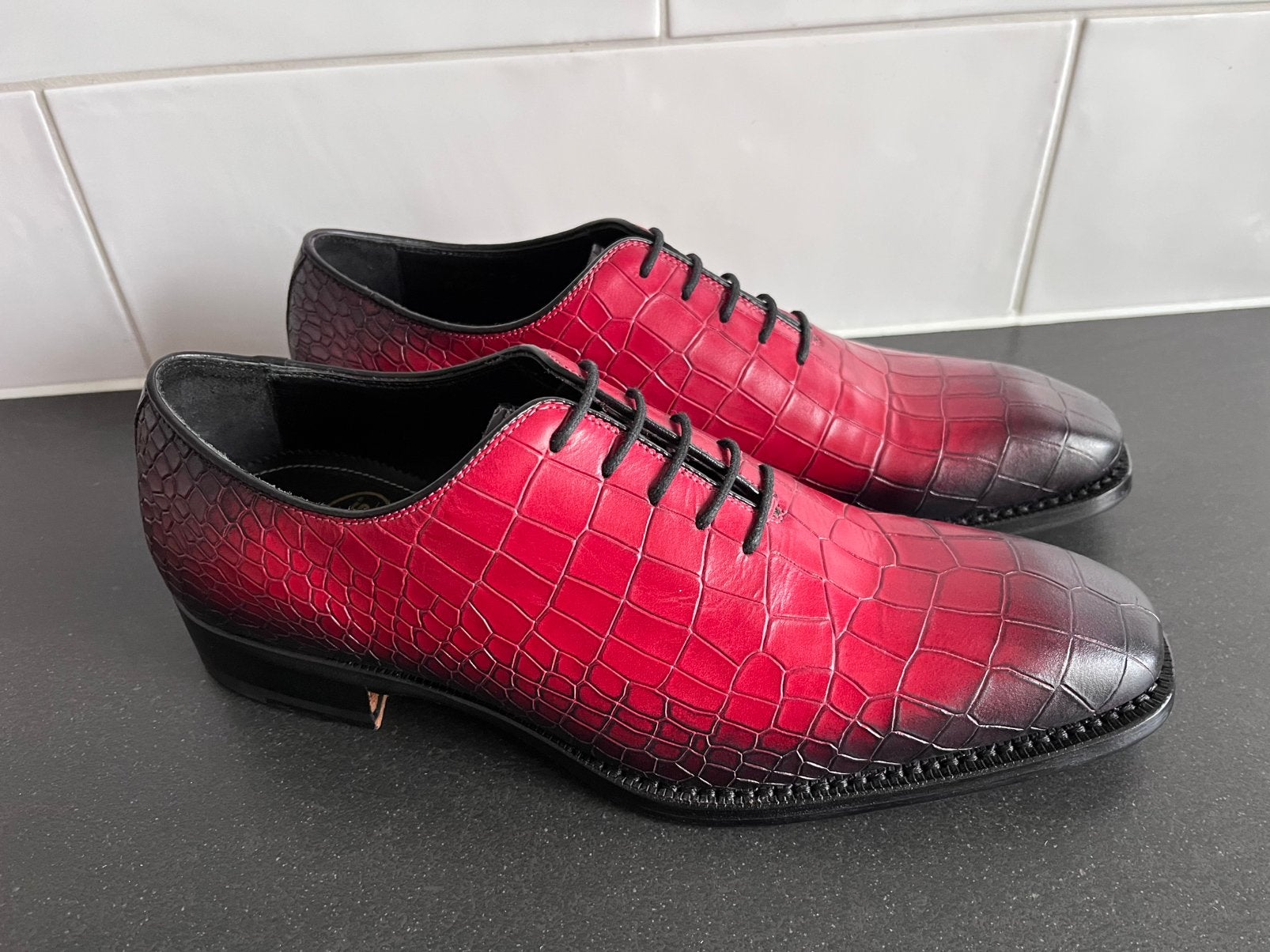 Harris herenschoenen maat 7 / 41 nieuw in doos, Vêtements | Hommes, Neuf, Enlèvement ou Envoi, Autres couleurs, Chaussures à lacets