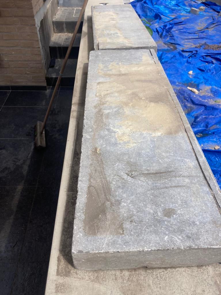 Seuils en pierre bleue belge, 60 cm ou plus, Enlèvement, Utilisé, Autres types