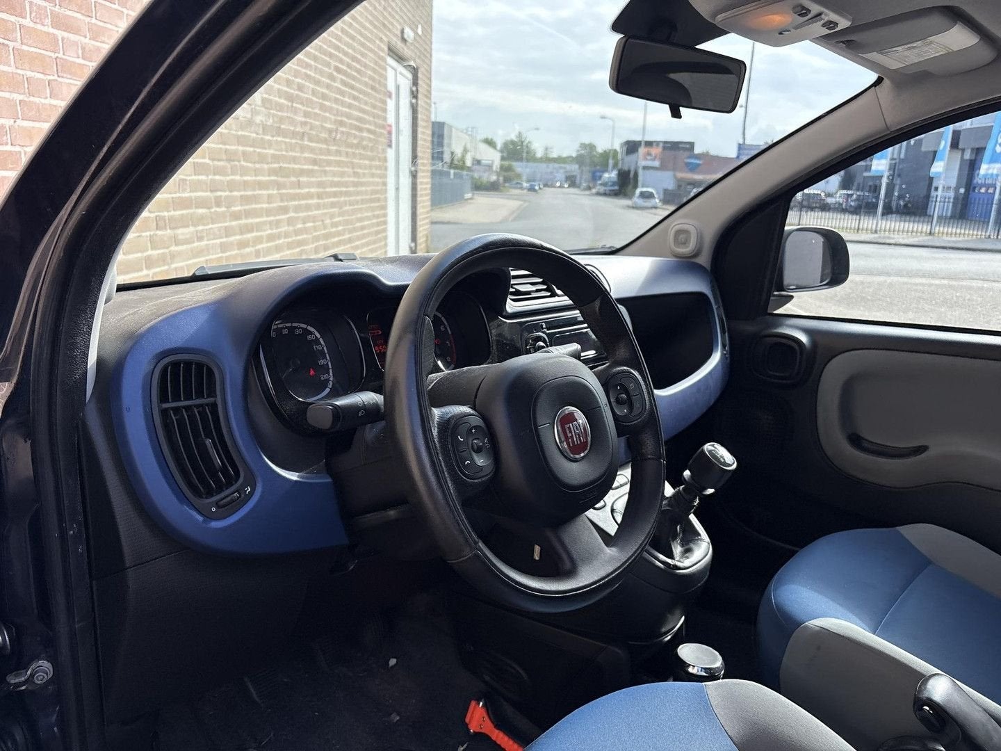 Fiat Panda 0.9 TwinAir Lounge | Climate | PDC | Trekhaak | A, Auto's, Fiat, Zwart, Panda, Blauw, Handgeschakeld