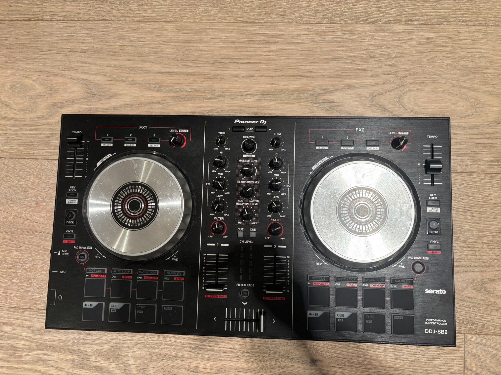 Pioneer DJ DDJ-SB2., Muziek en Instrumenten, Ophalen of Verzenden, Zo goed als nieuw, Pioneer
