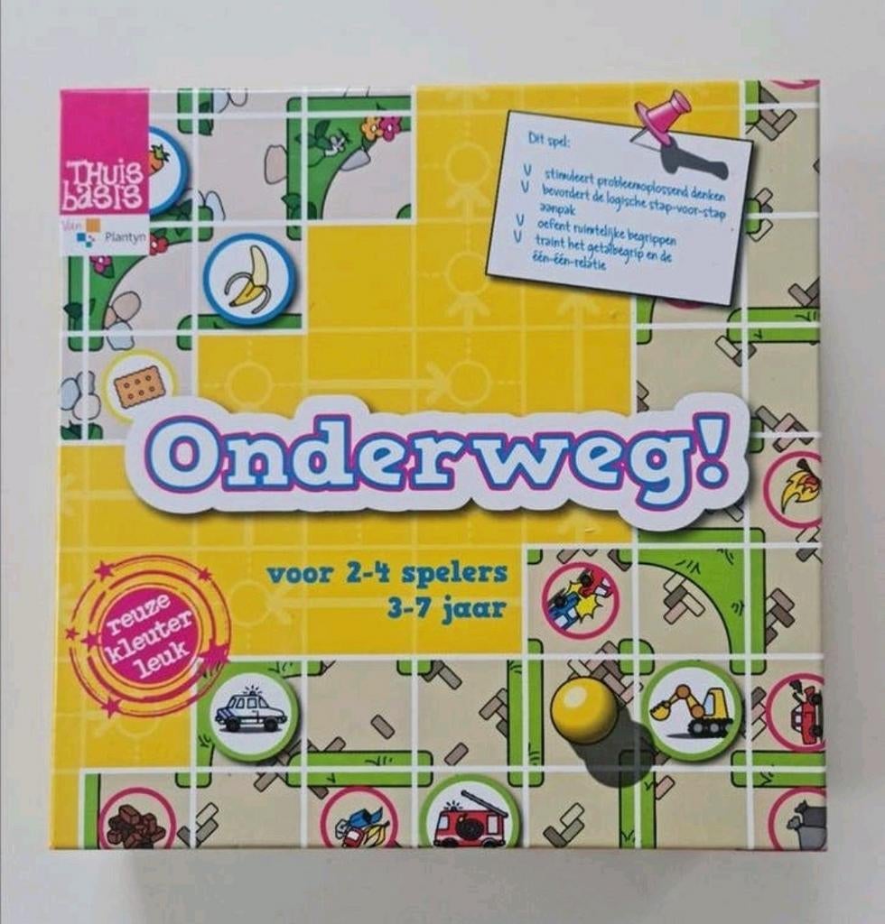 Gezelschapsspel : onderweg van Plantyn / thuisbasis, Hobby en Vrije tijd, Ophalen of Verzenden