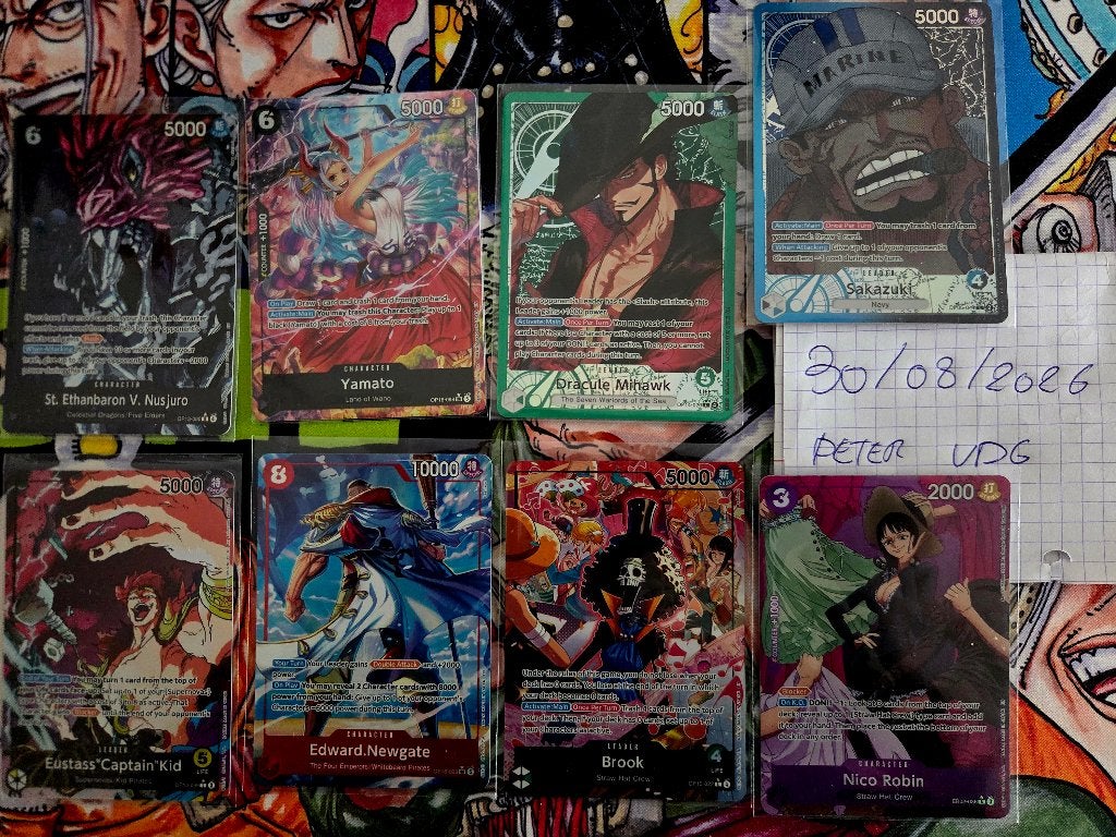 Lot met hits one piece, Foil, Nieuw, Meerdere kaarten, Ophalen of Verzenden